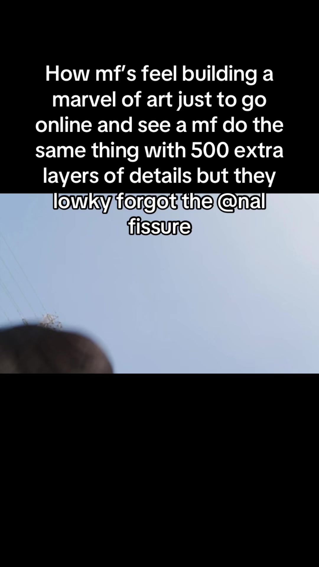 @The random fissure