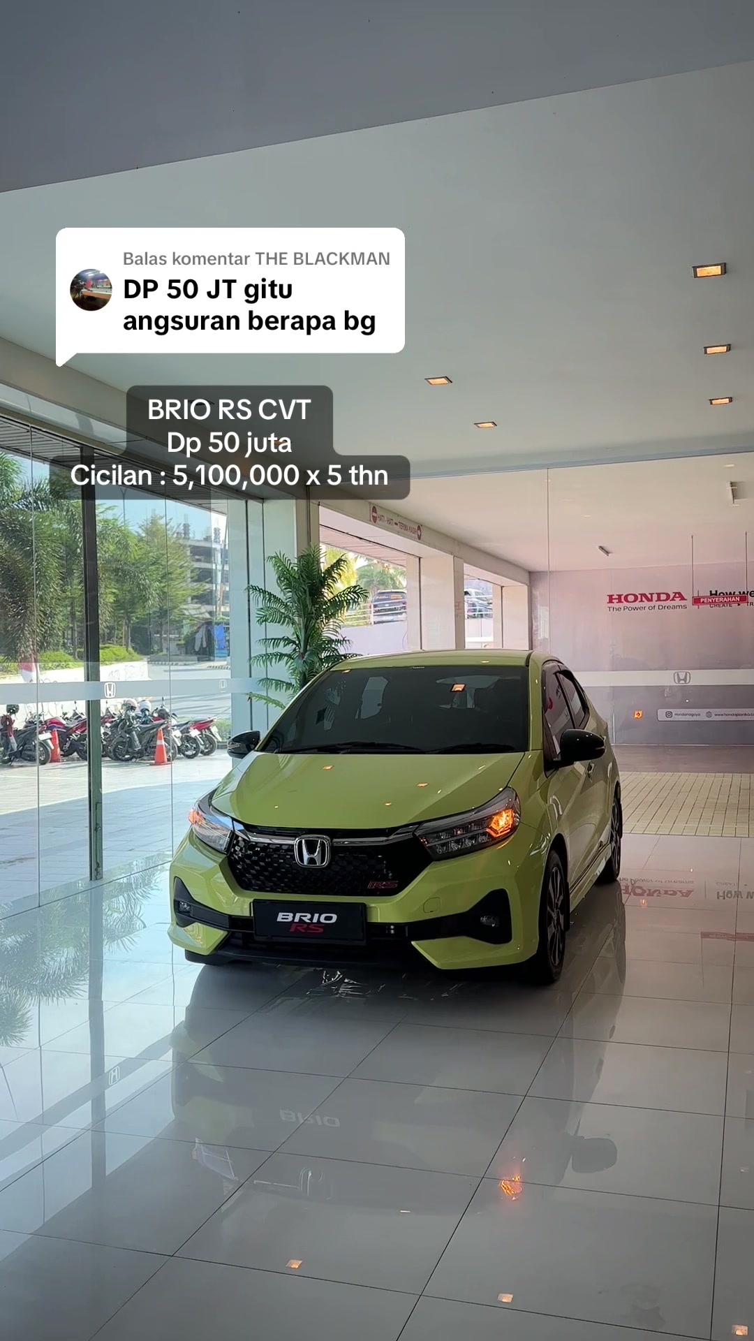 @Yelly Mobil Honda Batam