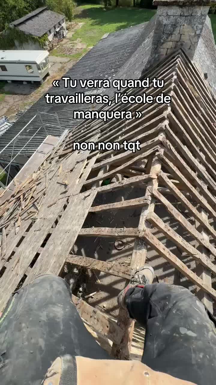 @Apprenti couvreur Du dimanche
