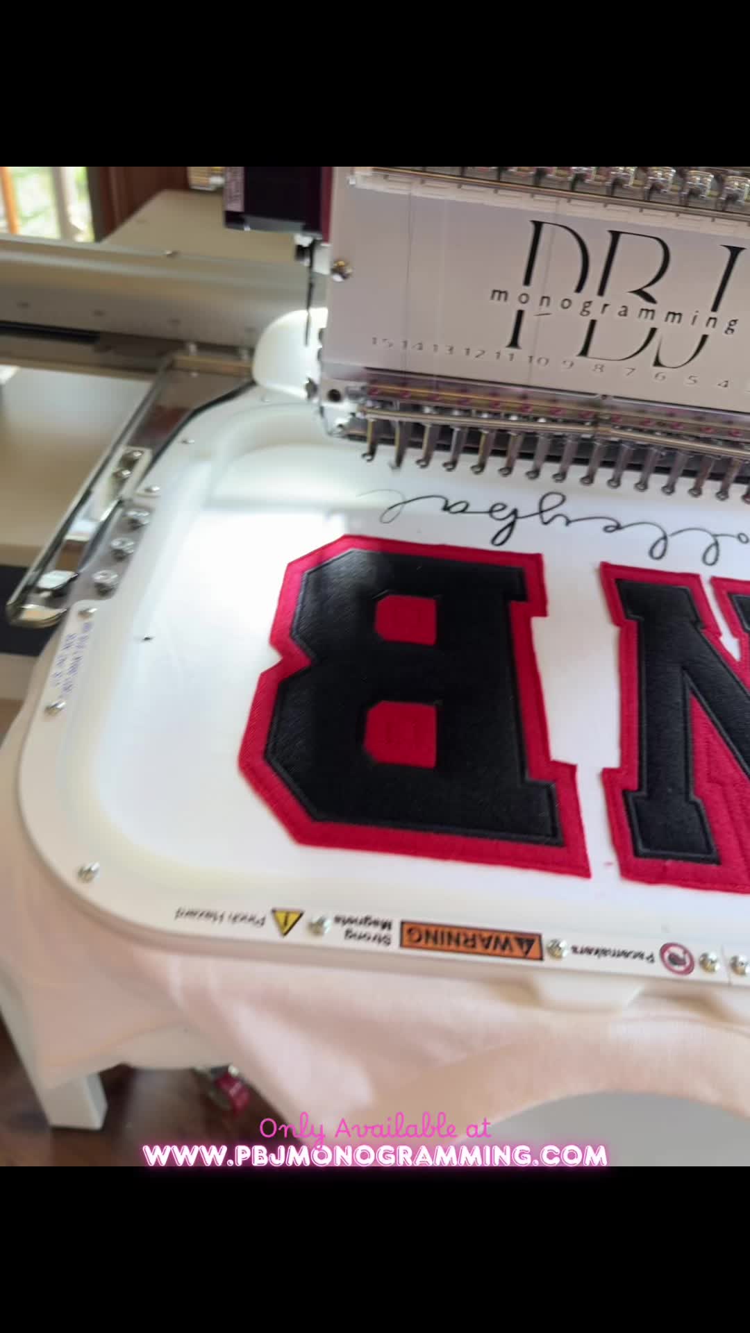 @Pbj monogramming