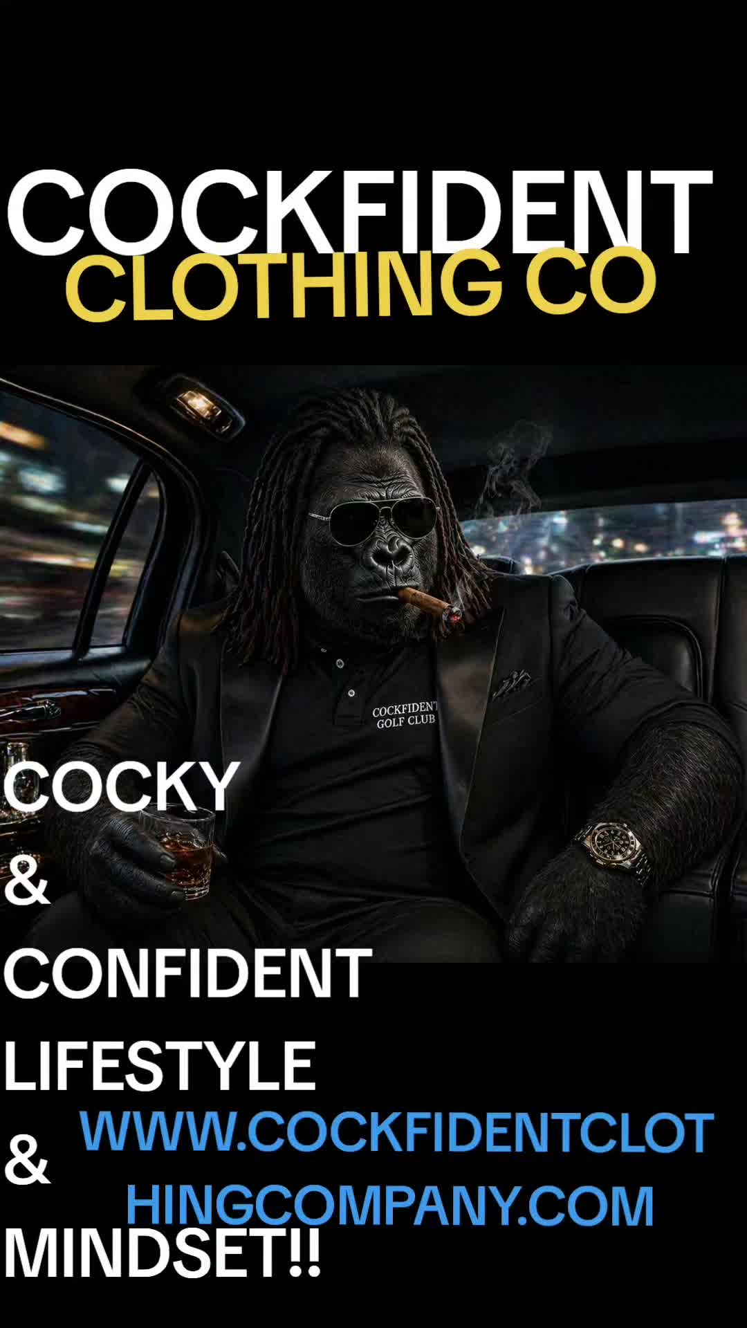 @COCKFIDENT CLOTHING CO.MPANY