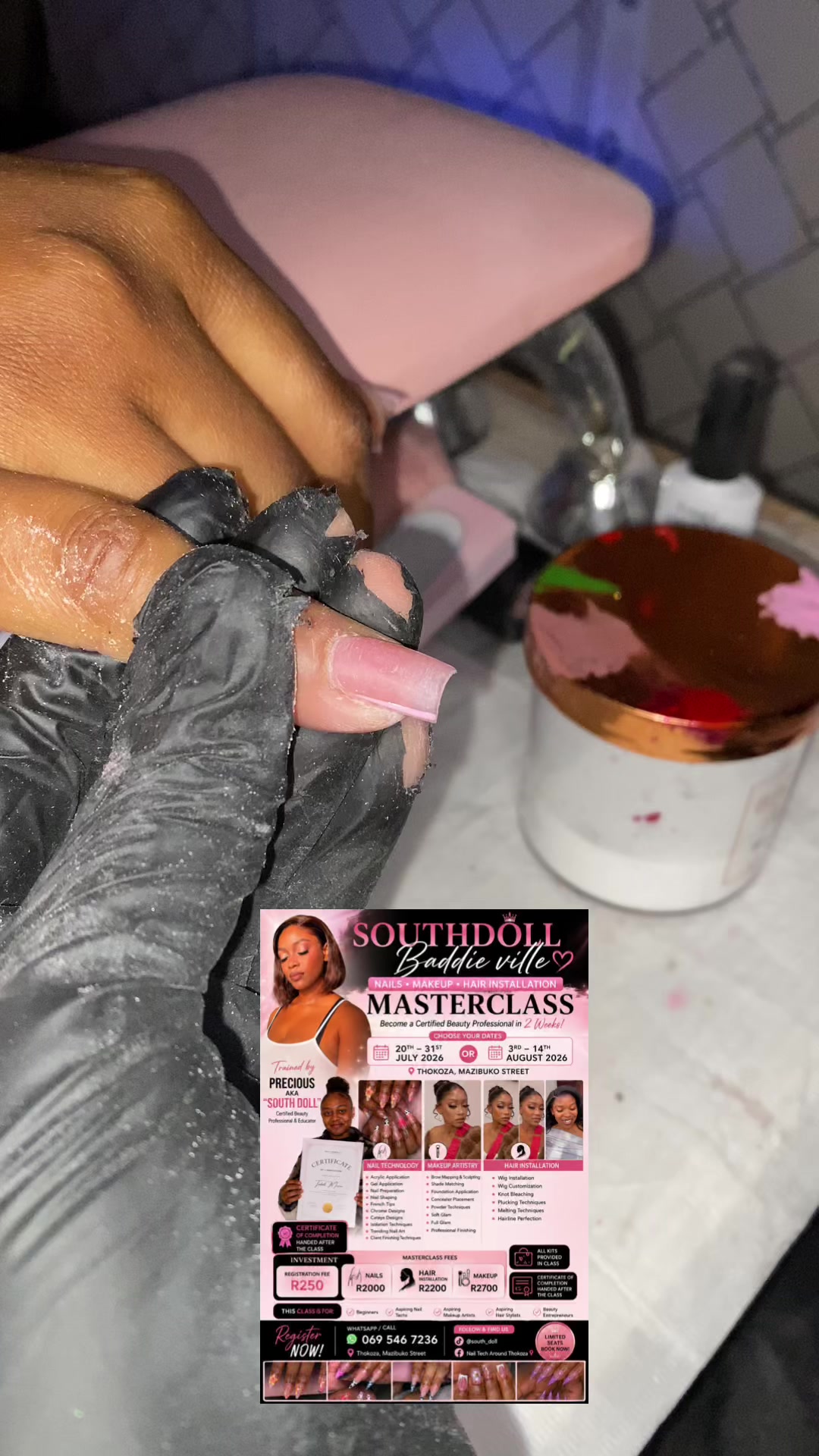 @Nail Tech around Thokoza📍