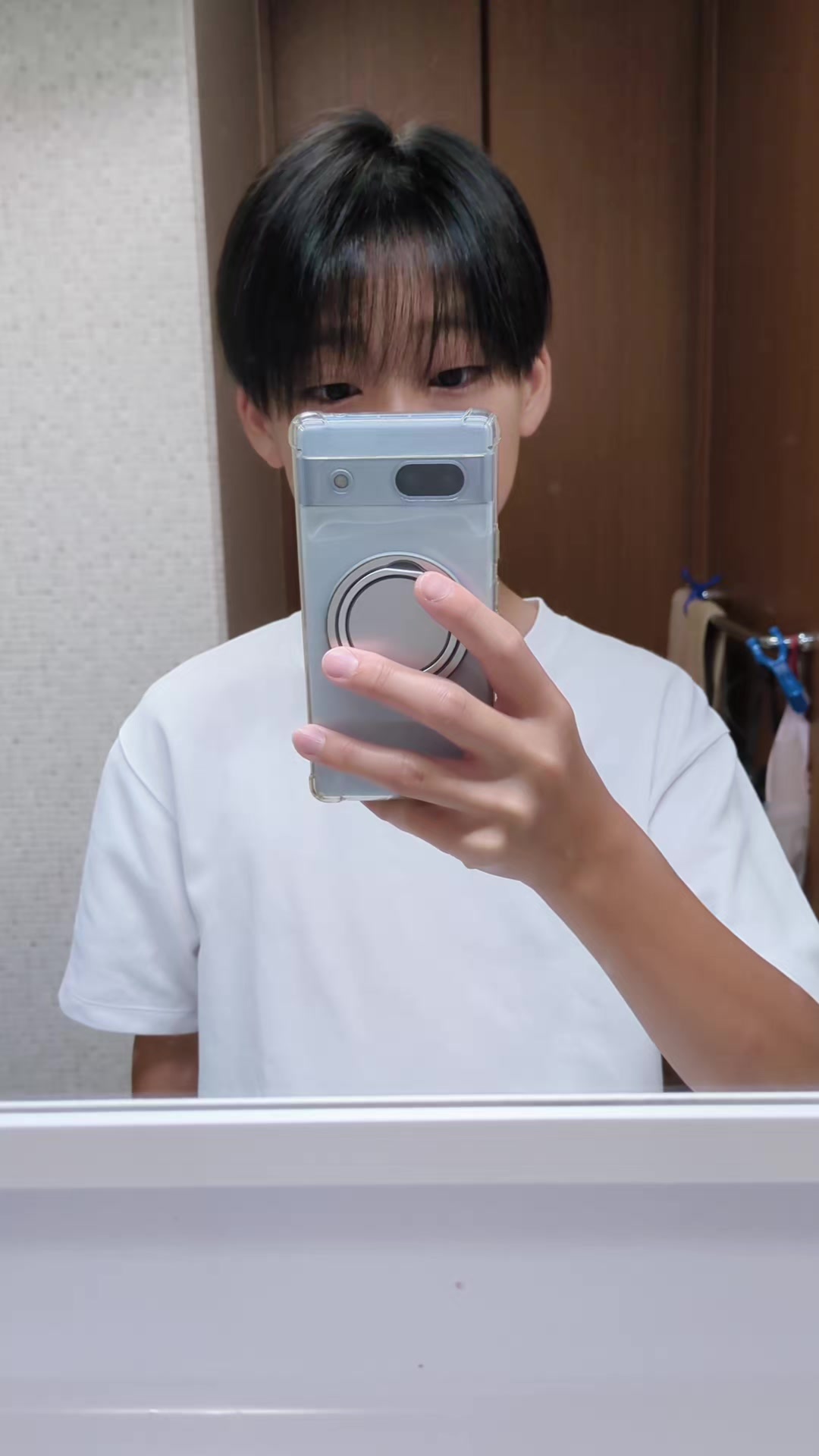 @1年後にヘアセット上手くなる学生🔥