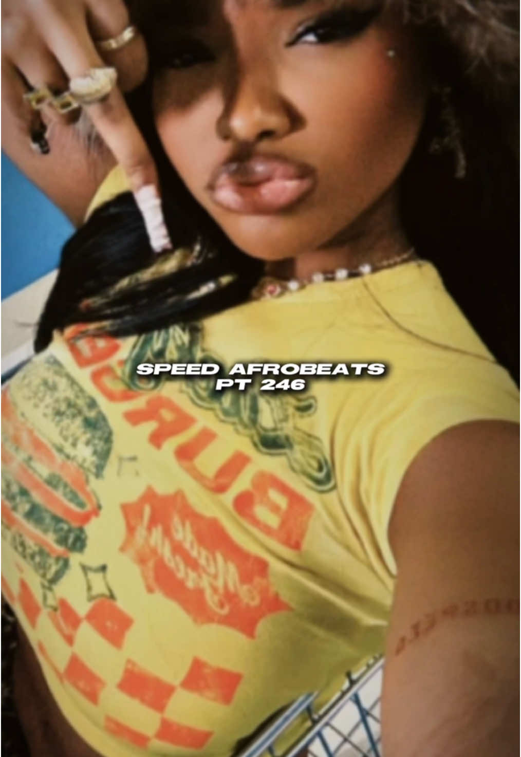 @sped up afrobeats