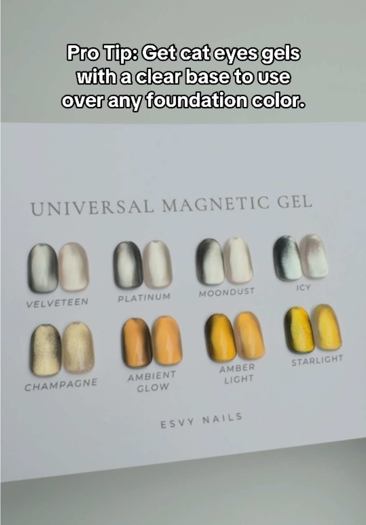 @ESVY Gel Tips & Polishes