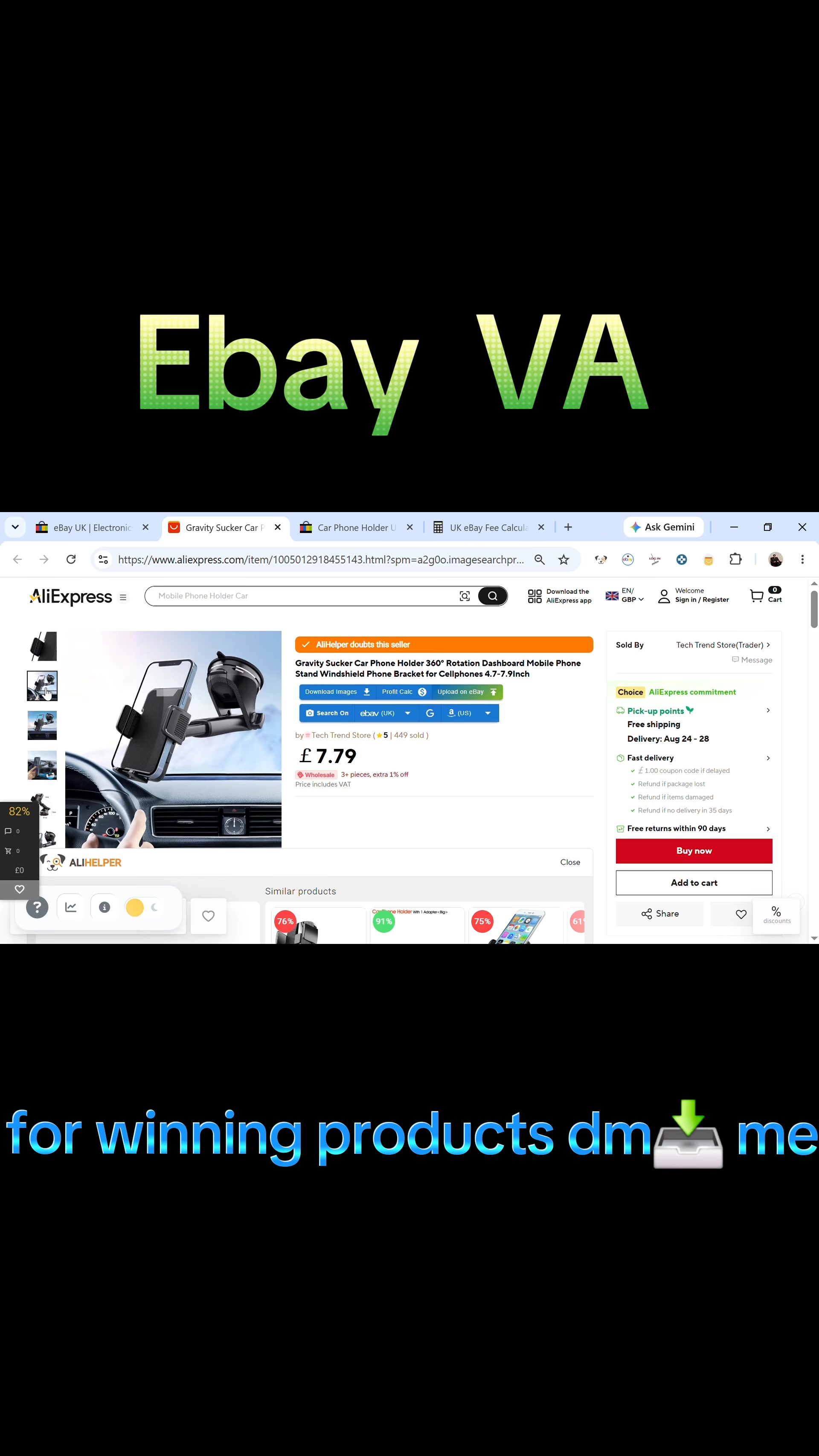 @Ebay with Filla