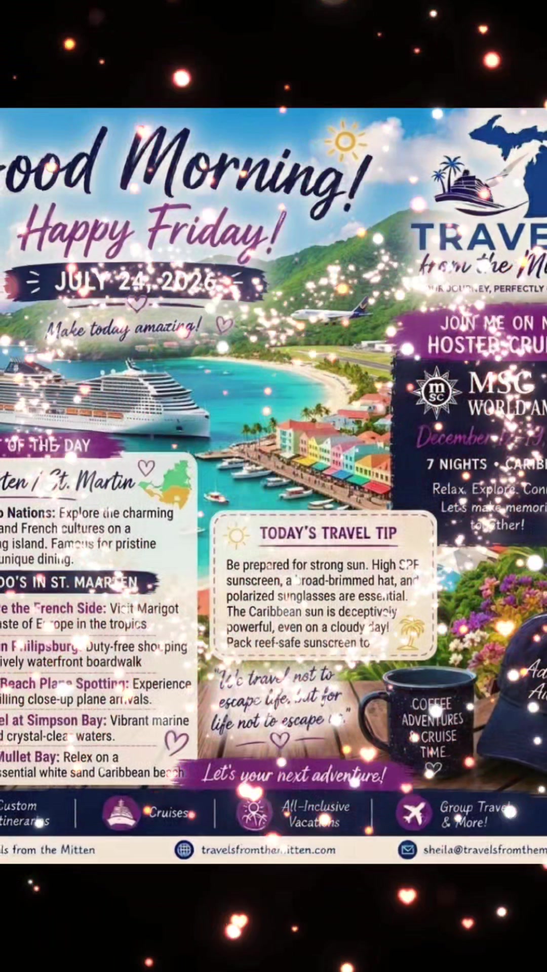 @TravelsFromTheMitten ❌💲🚢