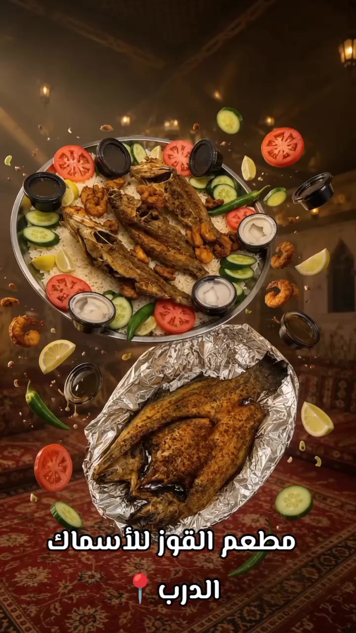 @مطعم القوز للأسماك.الدرب🧿