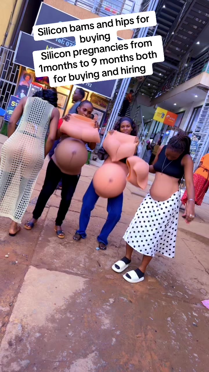 @Pregnant Nalwoga silicone wear