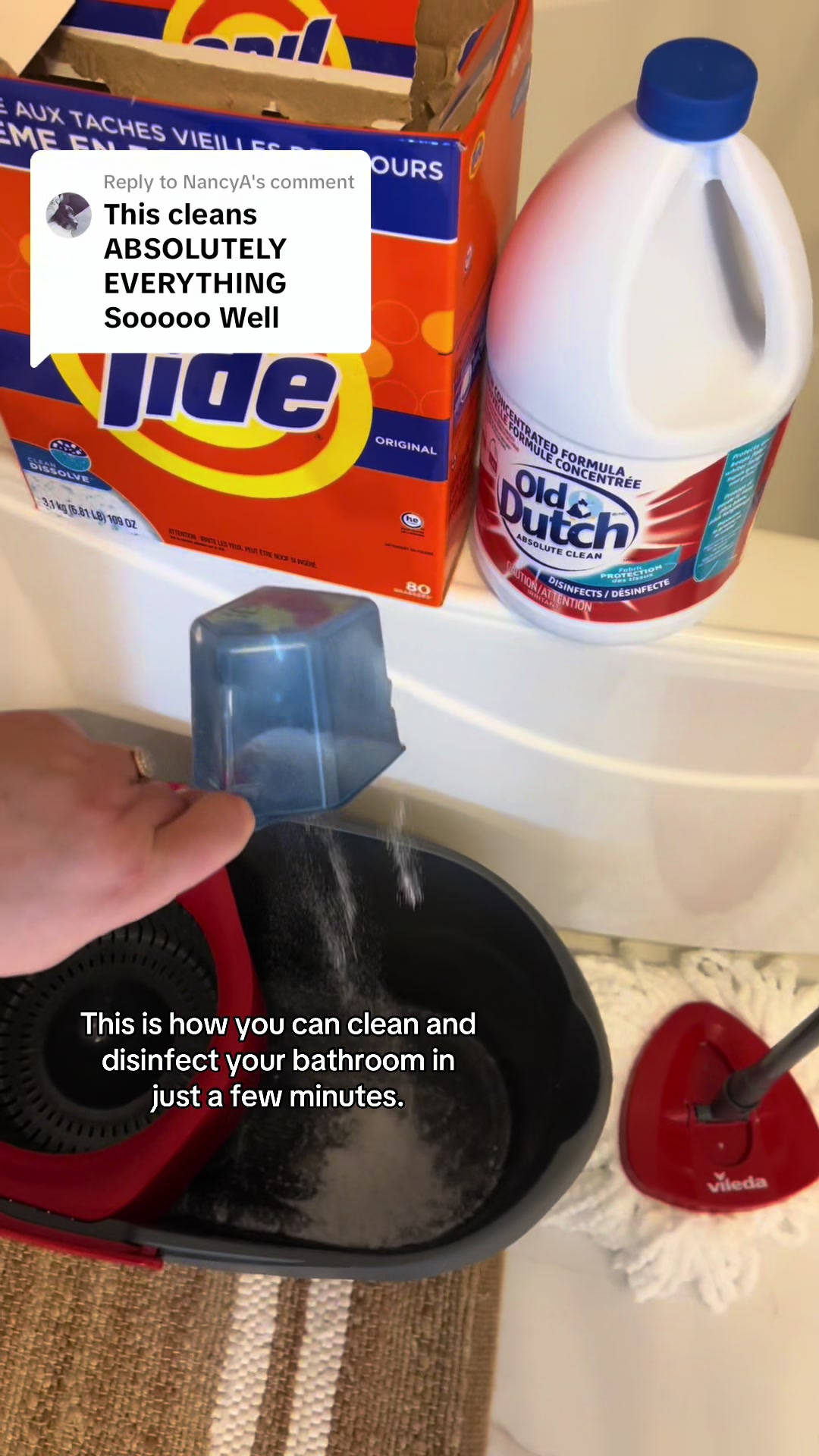 @Mom that loves to clean