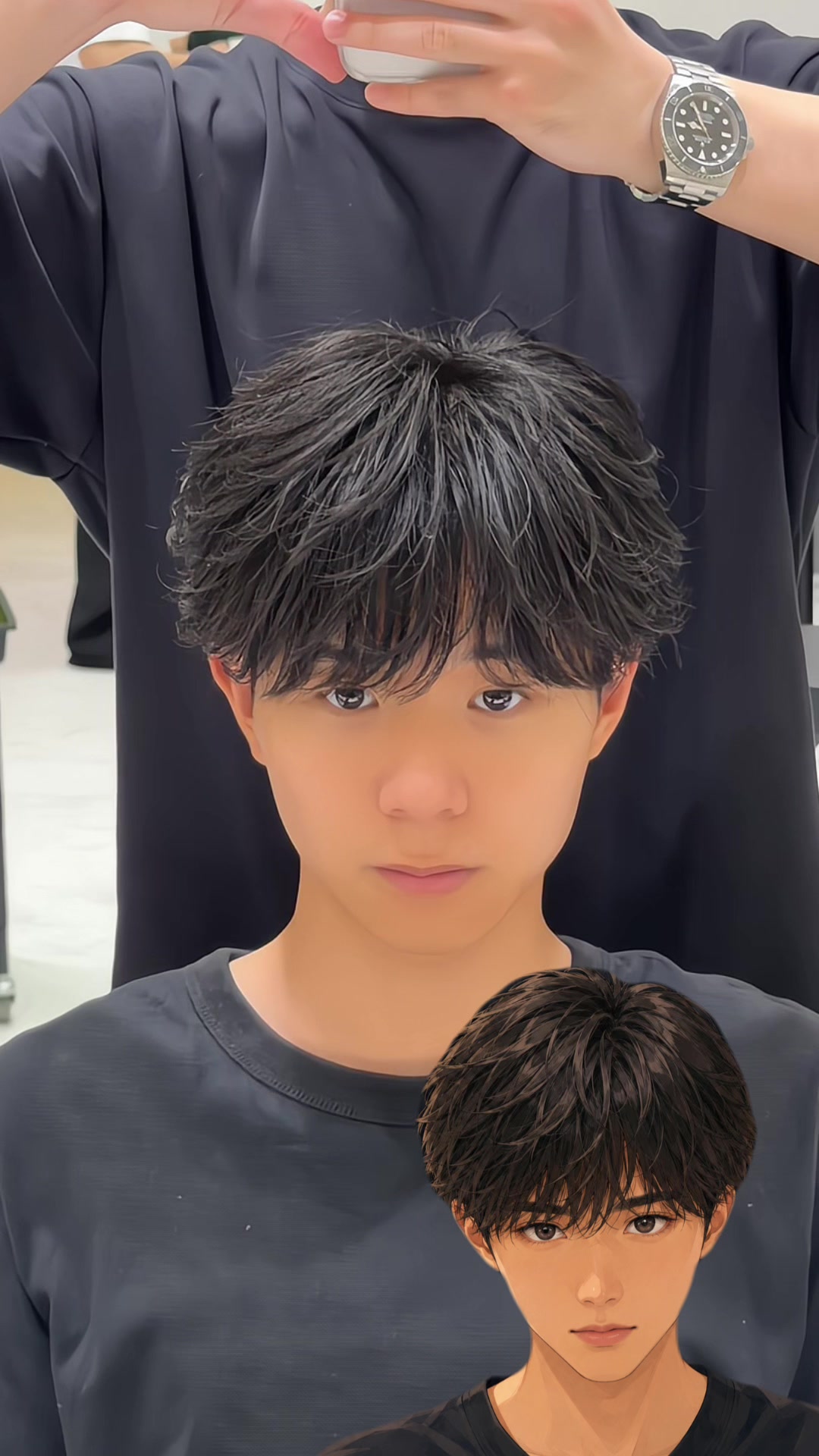 @大阪梅田メンズパーマ翔吾