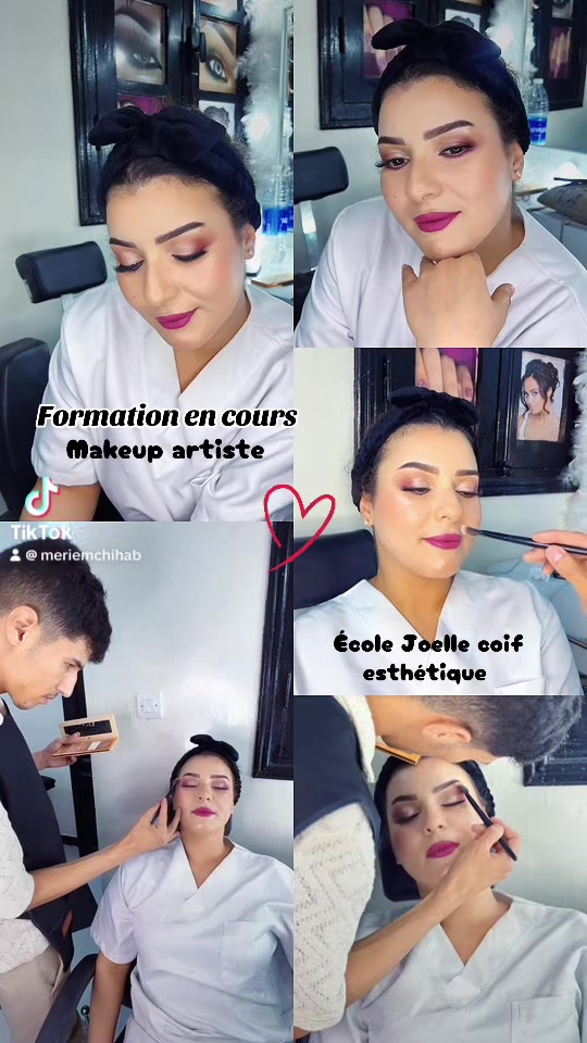 @Meriem_Chihab makeup artiste