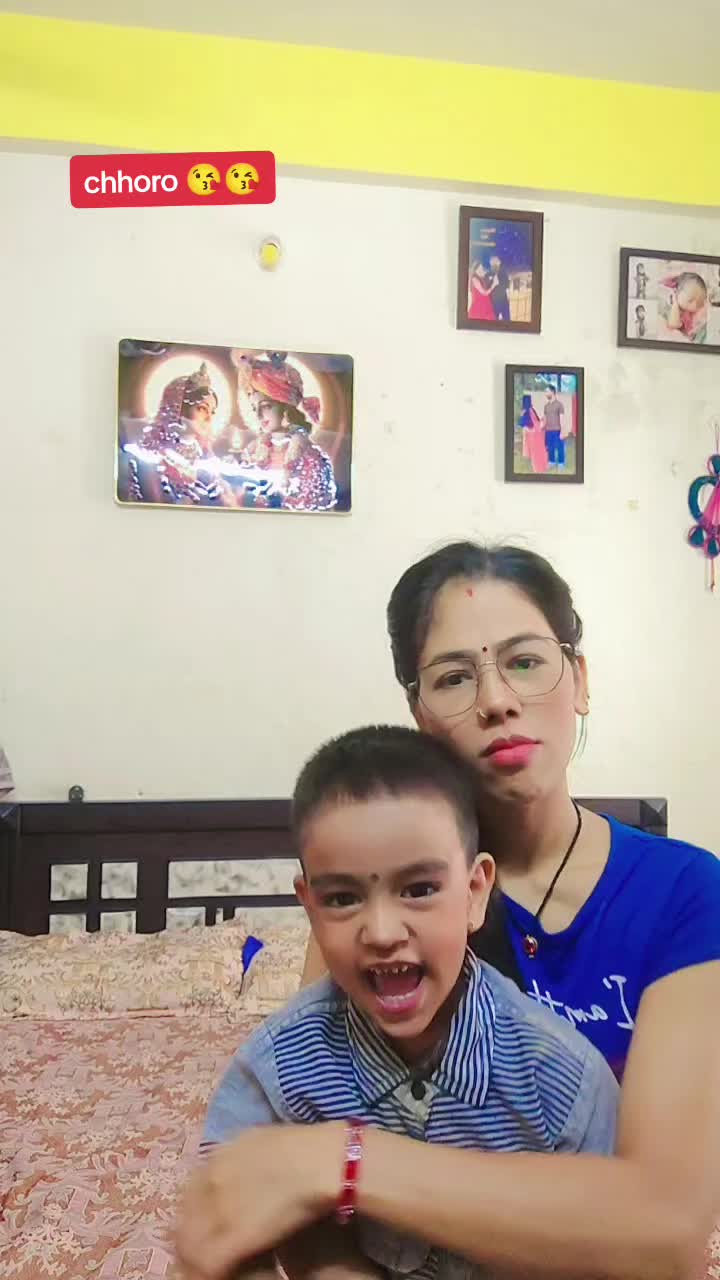 @Aadi & Aayu  Mom 🤗❤️💝
