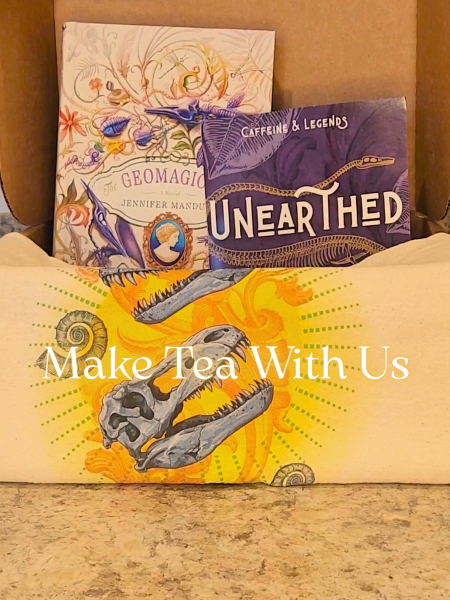 @Caffeine & Legends Book Box