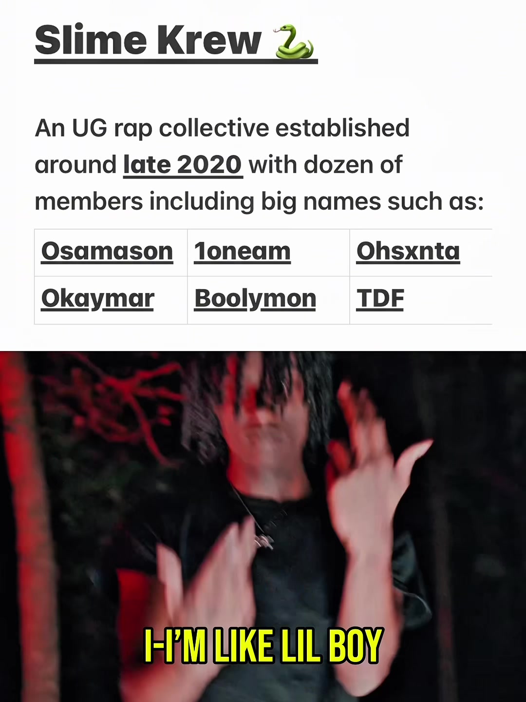 @Underground Lvl Threat