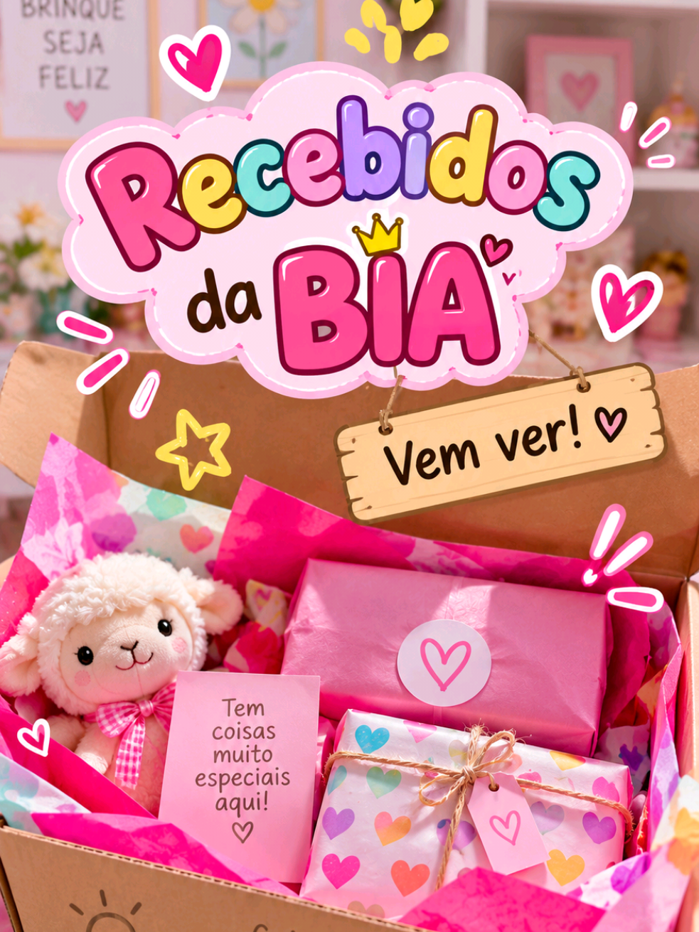 @Nat&aacute;lia e Beatriz 🐣
