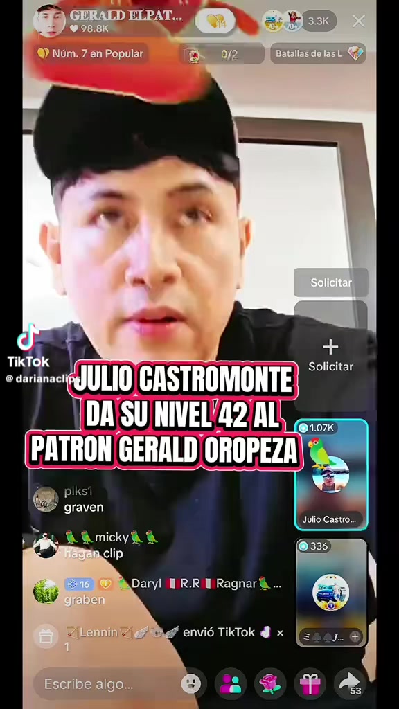 @𝐆𝐄𝐑𝐀𝐋𝐃_OROPEZA🦜🤍🇵🇪