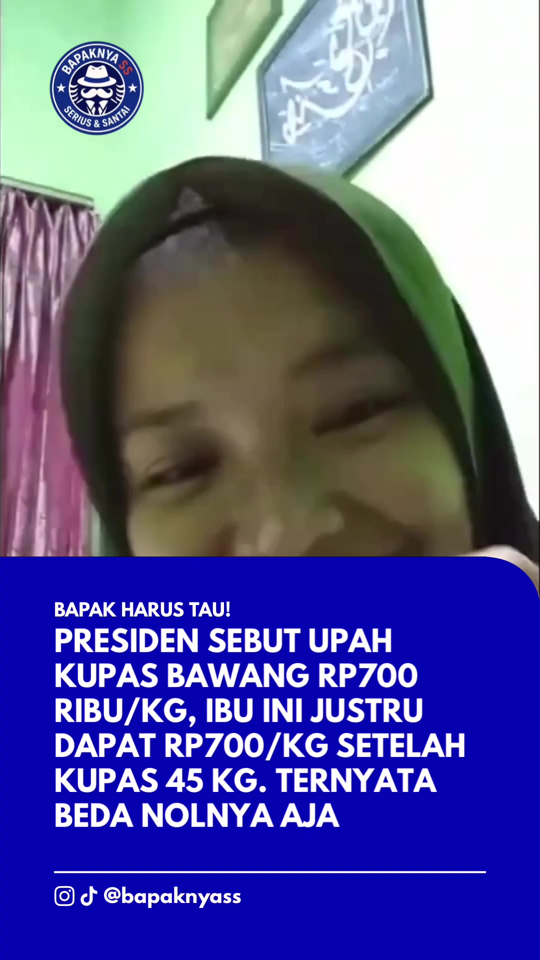 @Bapaknya Serius dan seru