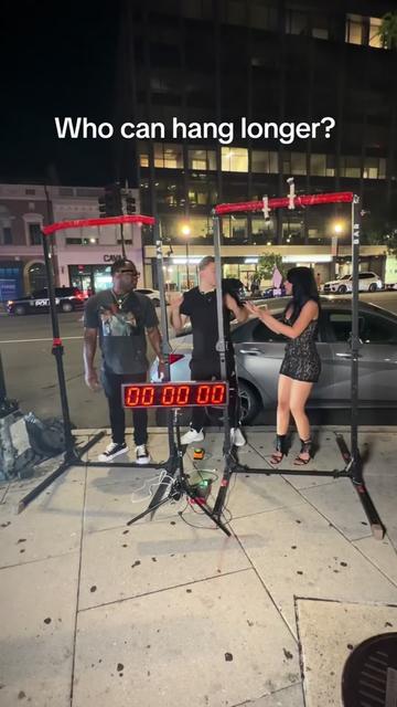 @Hanging bar challenge