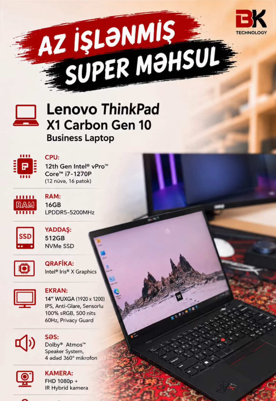 @BK Technology |Notbuk Mağazası