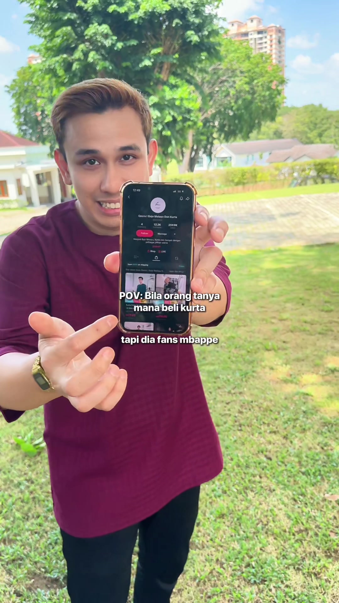 @Qezra I Baju Melayu Dan Kurta