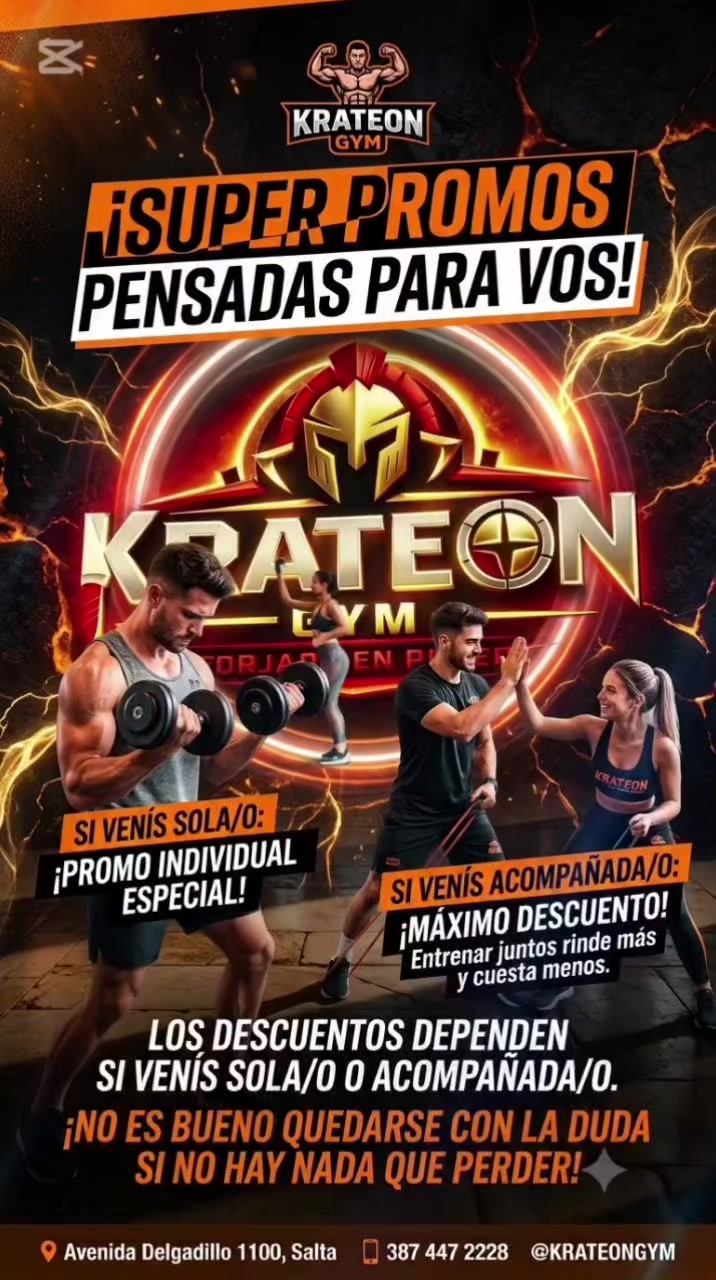 @krateon gym- SALTA CAPITAL -