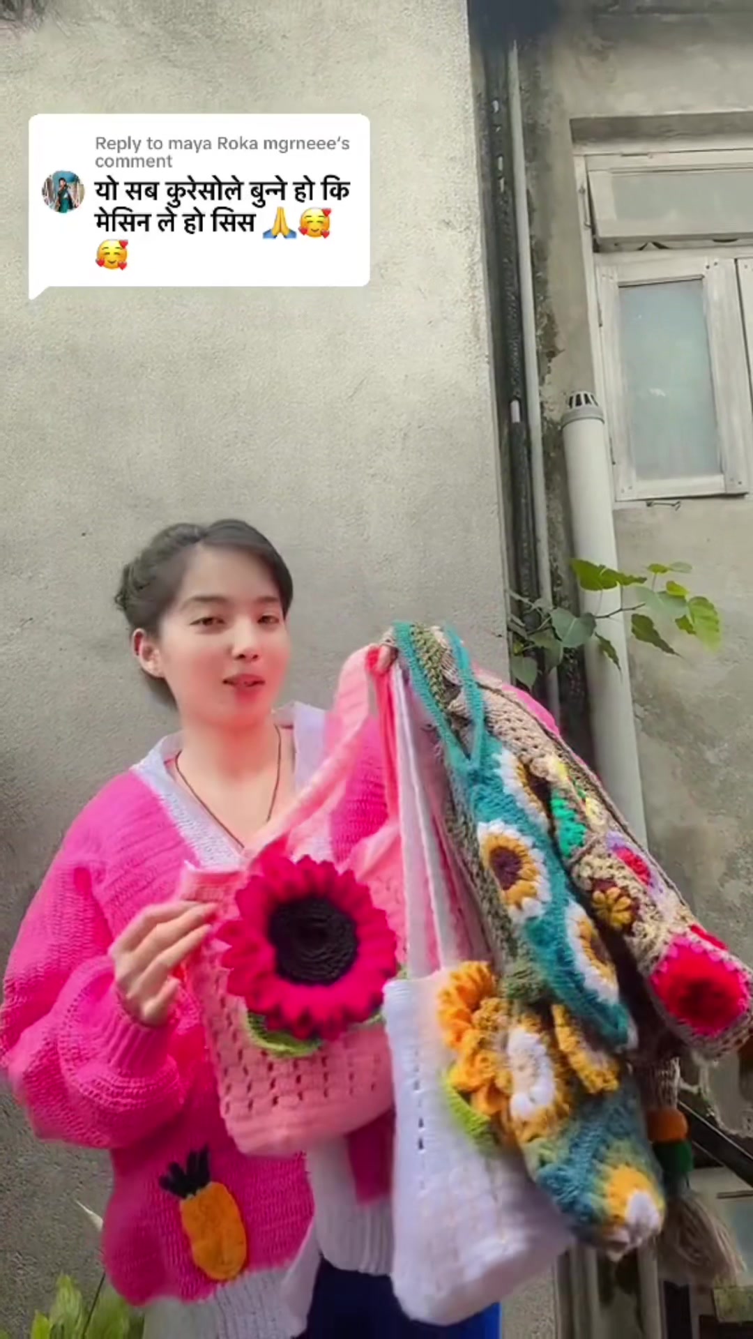 @reena's crochet crop top