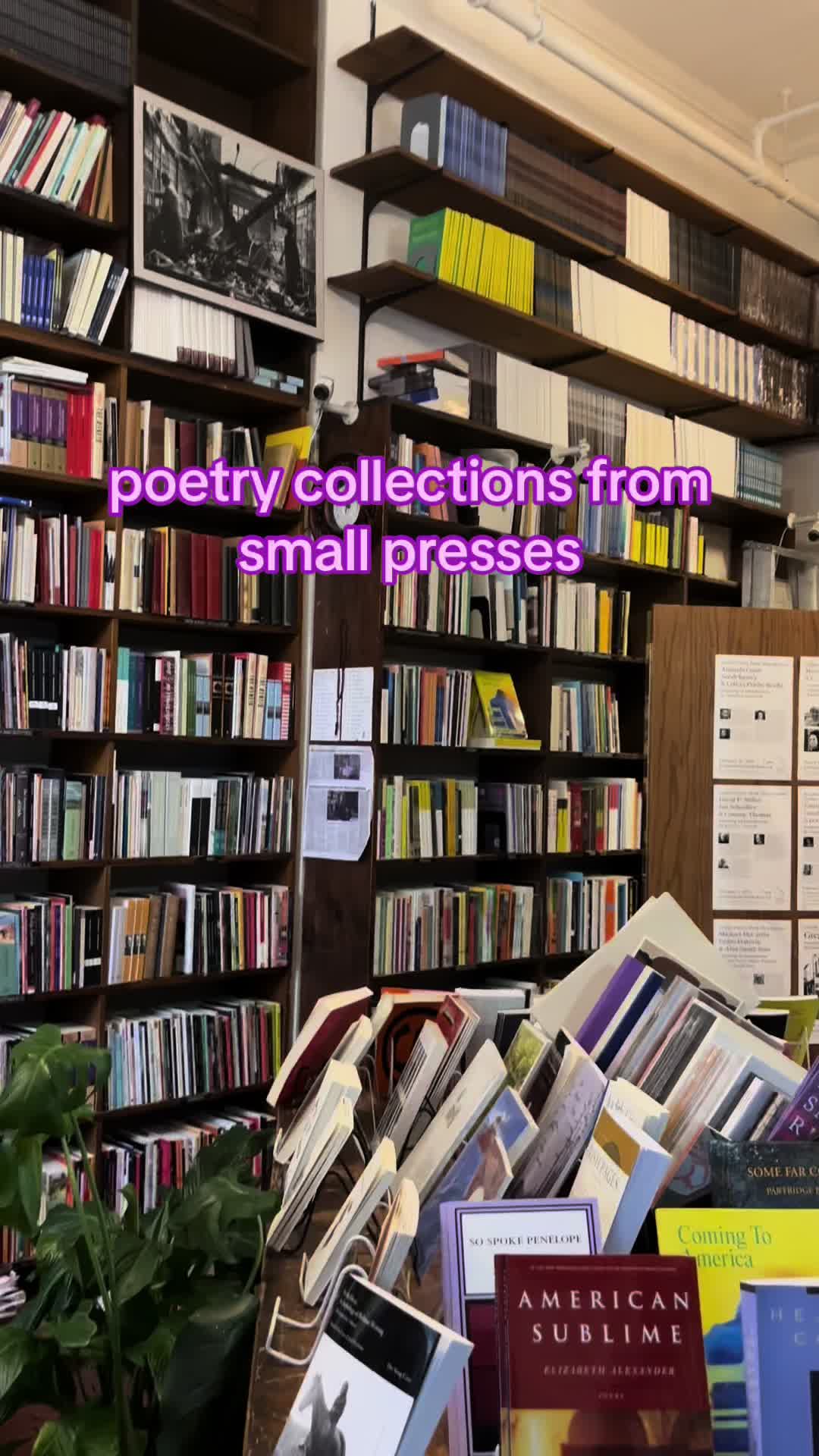 @Grolier Poetry Book Shop