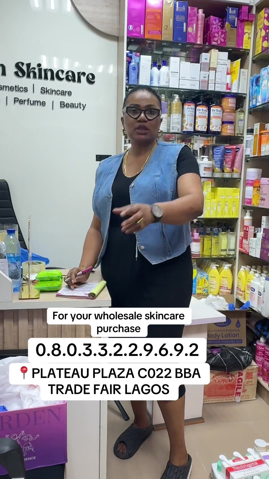 @SKINCARE VENDOR IN TRADE FAIR