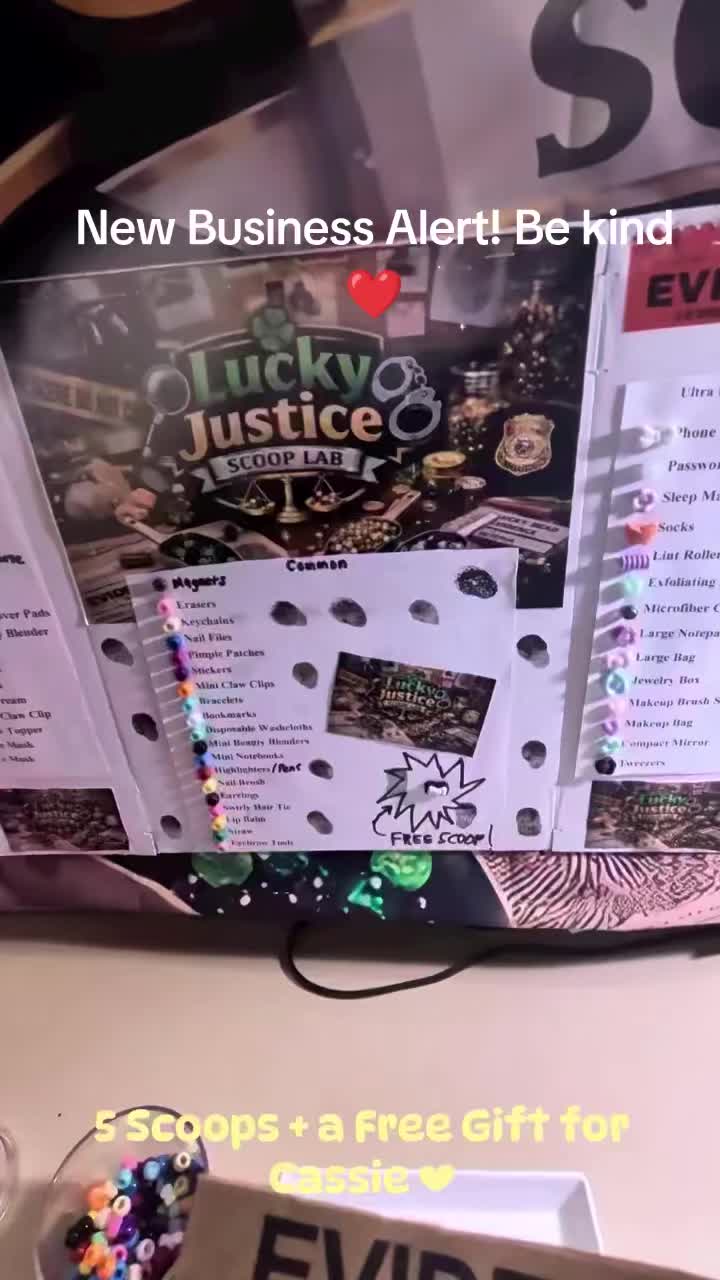 @Lucky Justice Scoop Lab