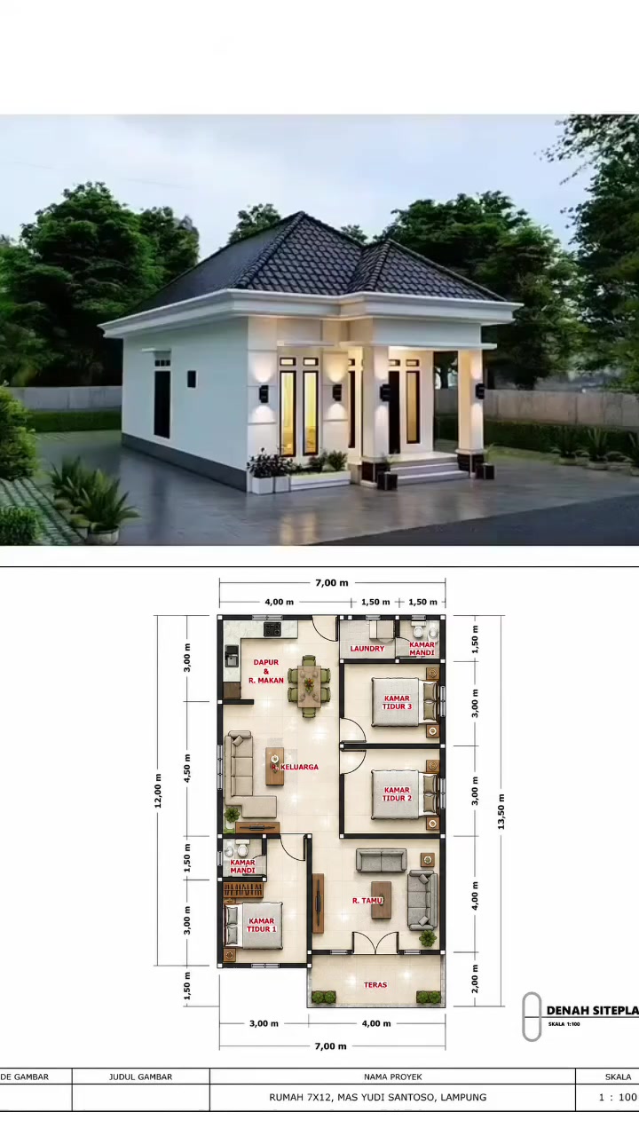 @DESAIN RUMAH LISTANTO ARCH