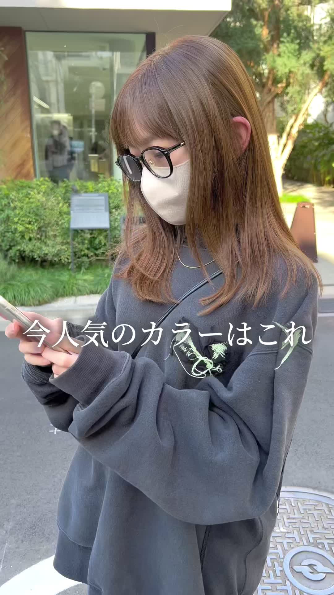 @表参道/ブリーチなし/ブリーチ/ミルクティーカラー