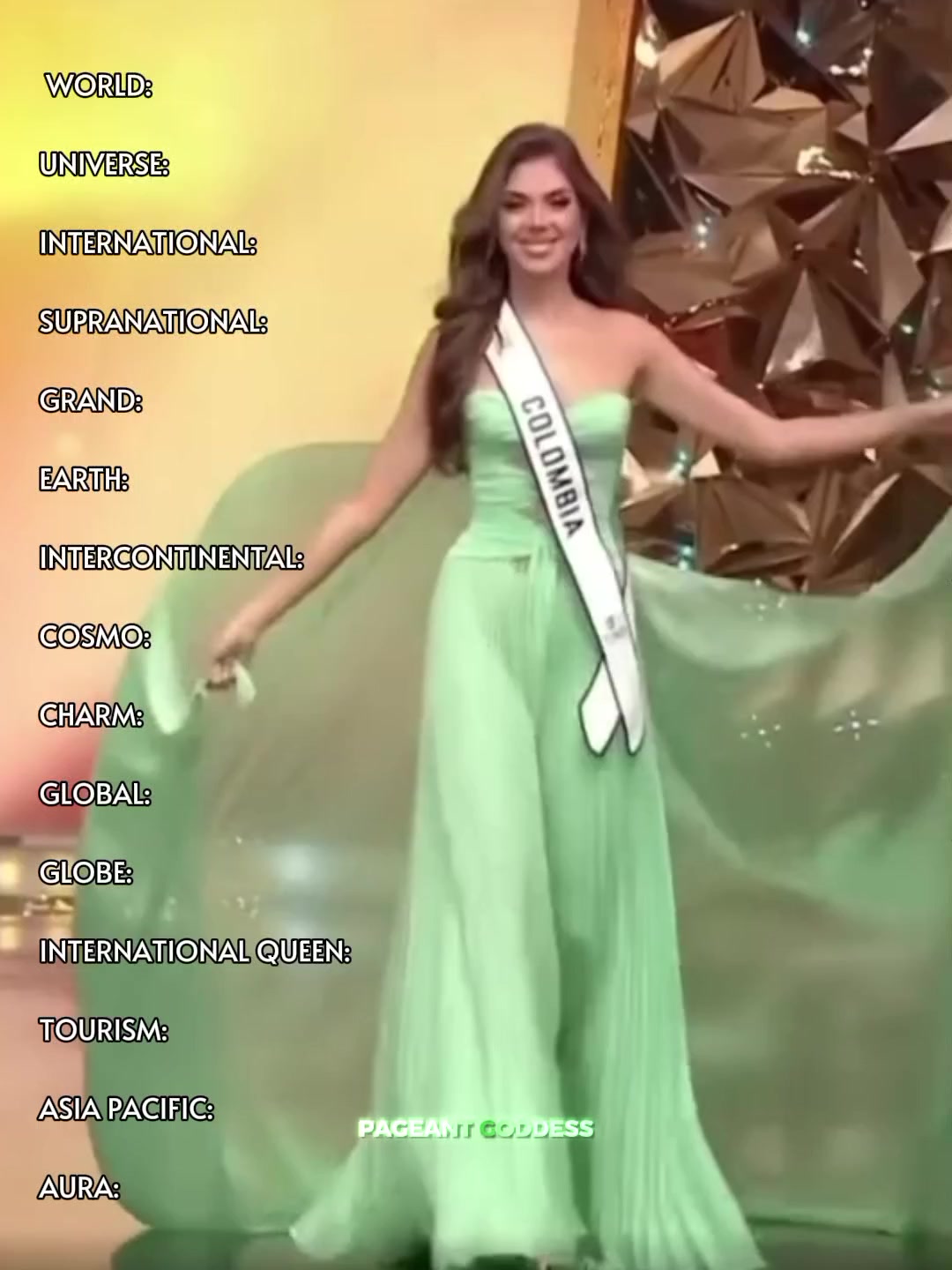 @Pageant Goddess