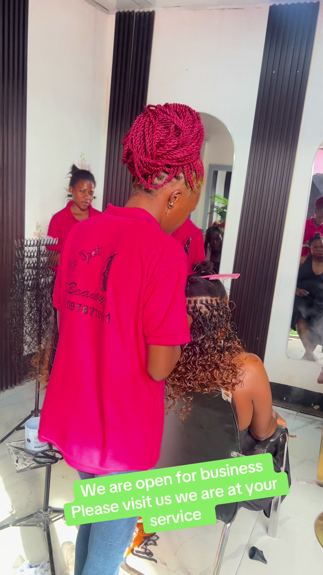 @Eye spot beauty salon kitwe