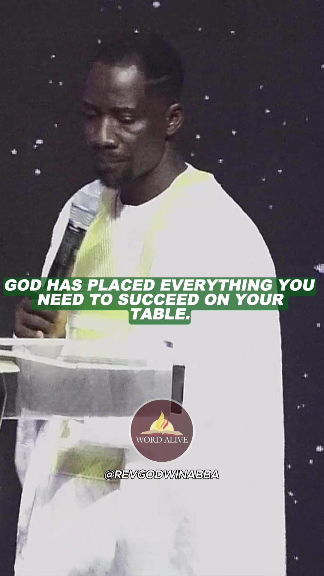 @REV. GODWIN ABBA