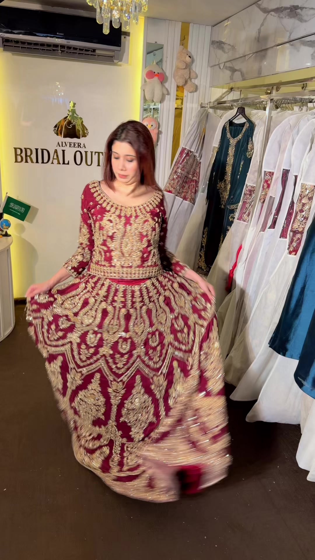 @Bridal outfit