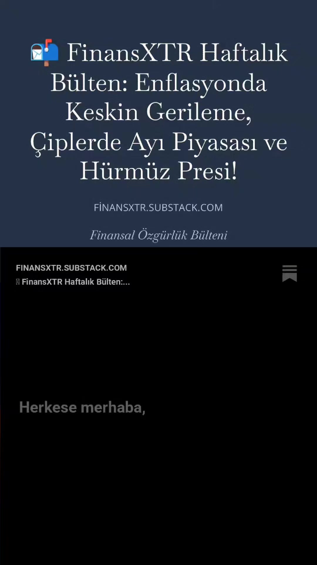 @FINANSxTR | Yatırımcı Rehberi