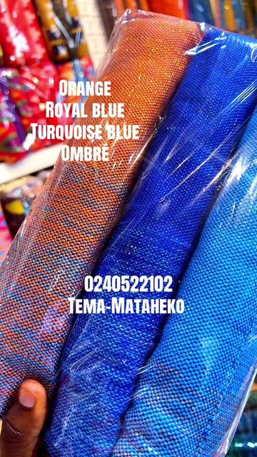 @KENTE VENDOR IN TEMA-MATAHEKO