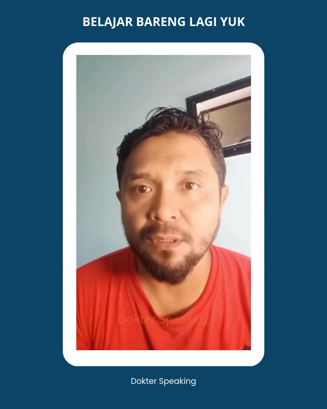 @Dokter Speaking