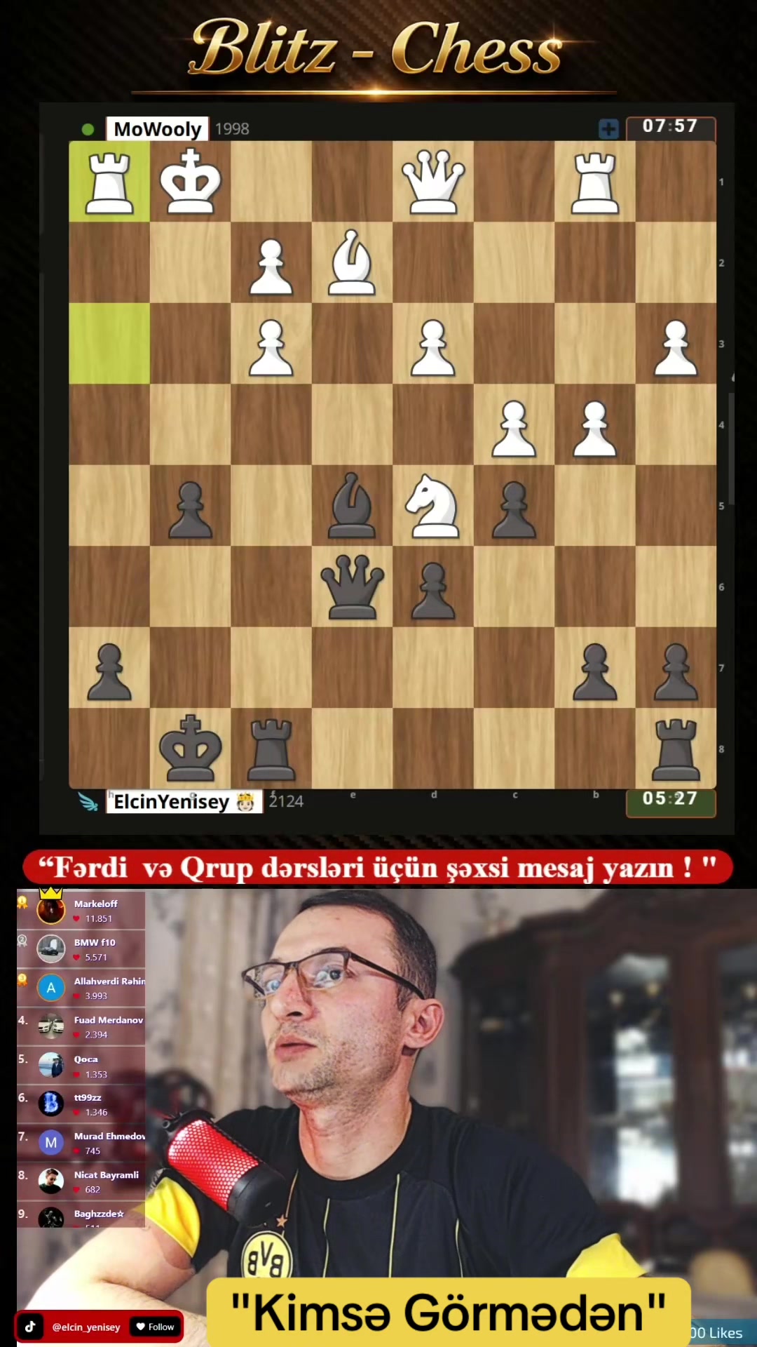 @𝐸𝓁𝒸𝒾𝓃 𝒴𝑒𝓃𝒾𝓈𝑒𝓎 ✅♟️