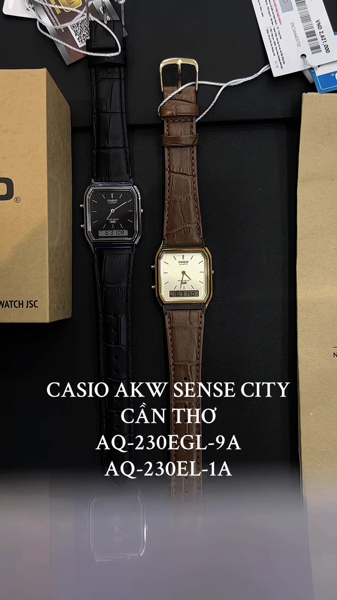 @Casio Anh Khu&ecirc; Sense City CT