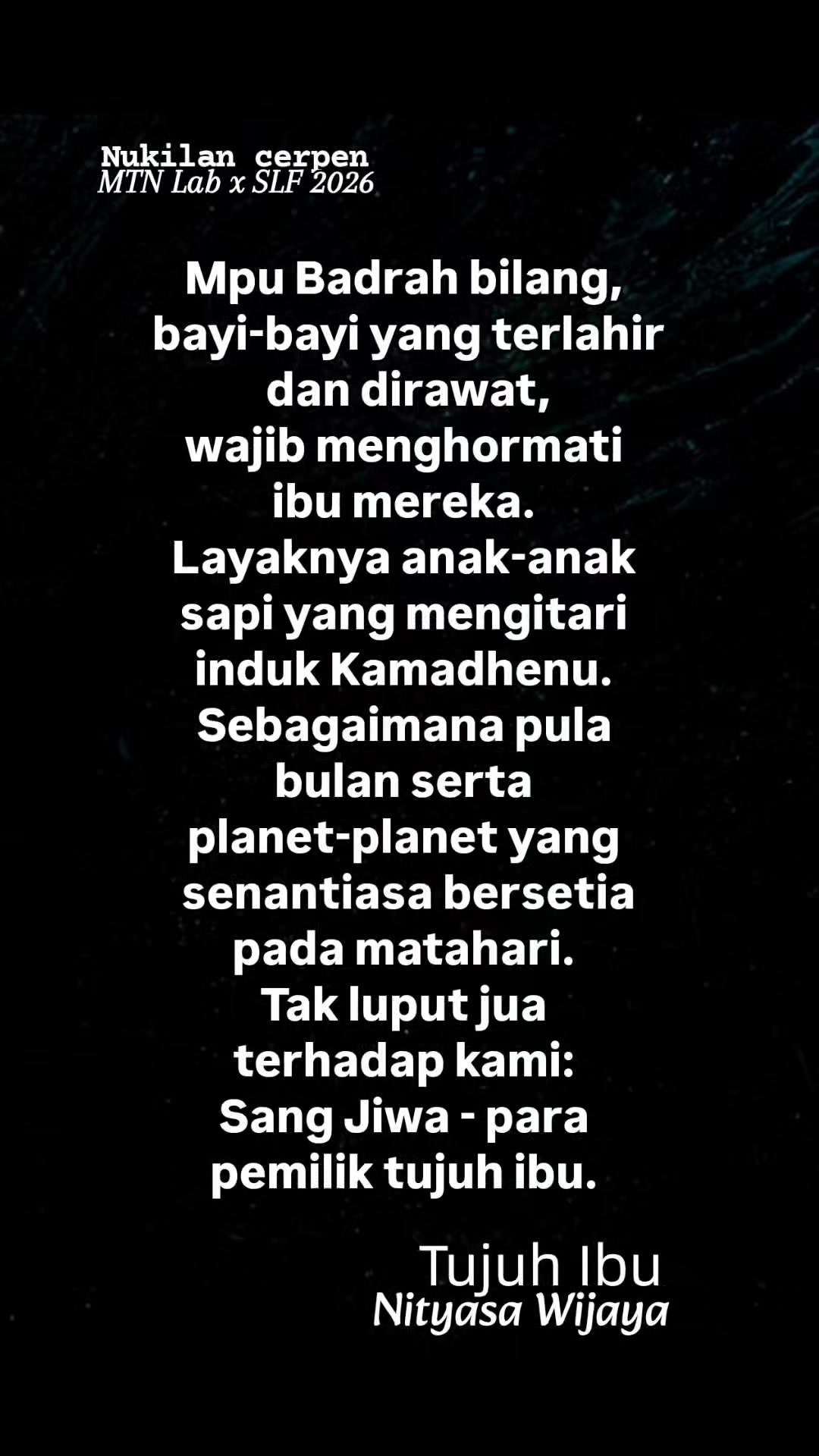 @Nityasa Wijaya