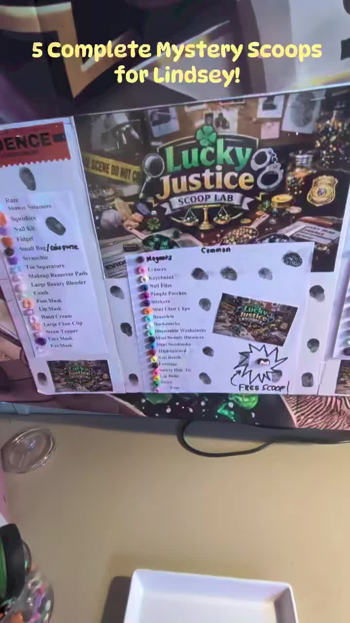 @Lucky Justice Scoop Lab