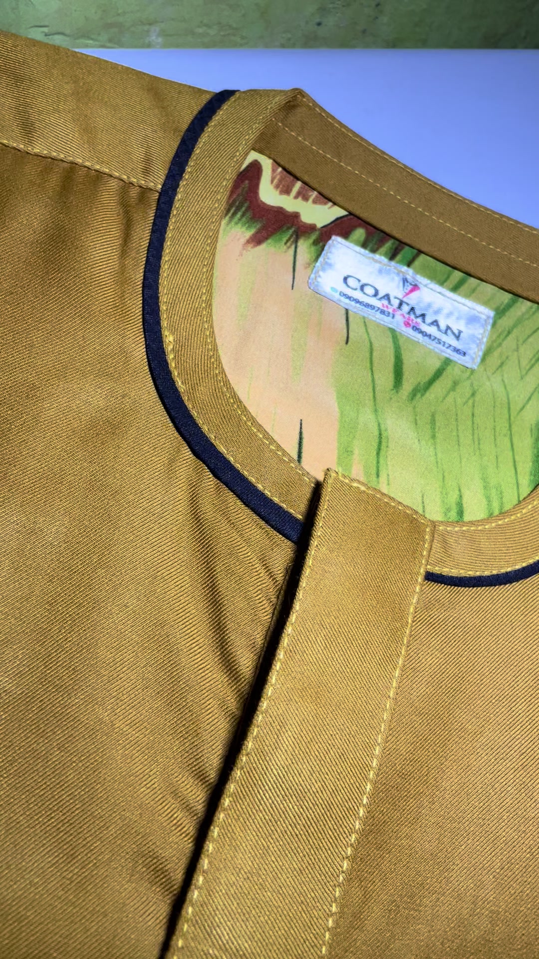 @Coat man wears 🪡✂️🧵💯