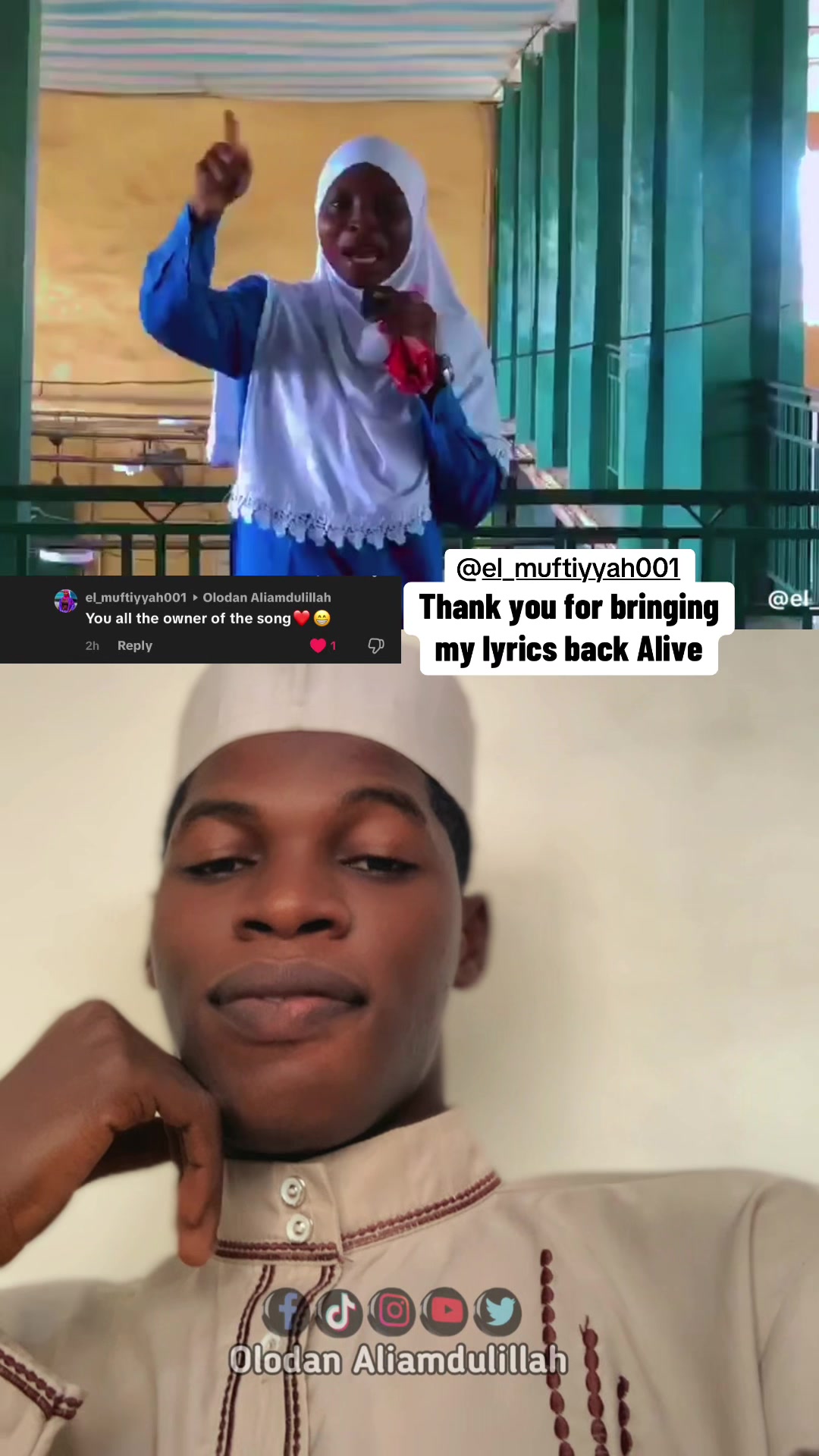 @Olodan Aliamdulillah