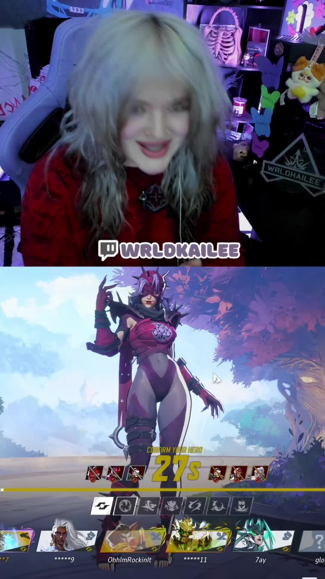 @wrldkailee on twitch‼️