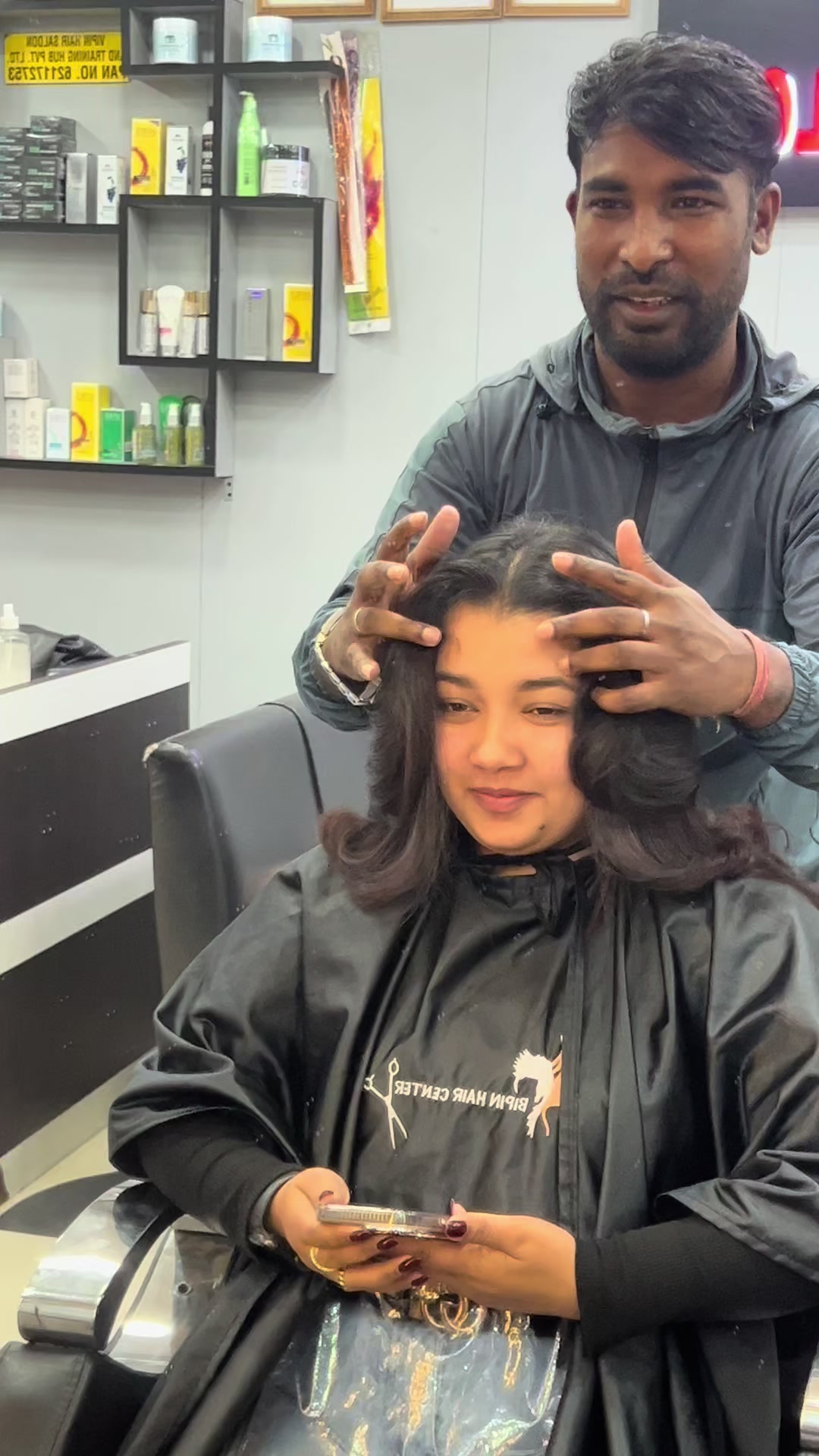 @vipinhairstudioandbeauty