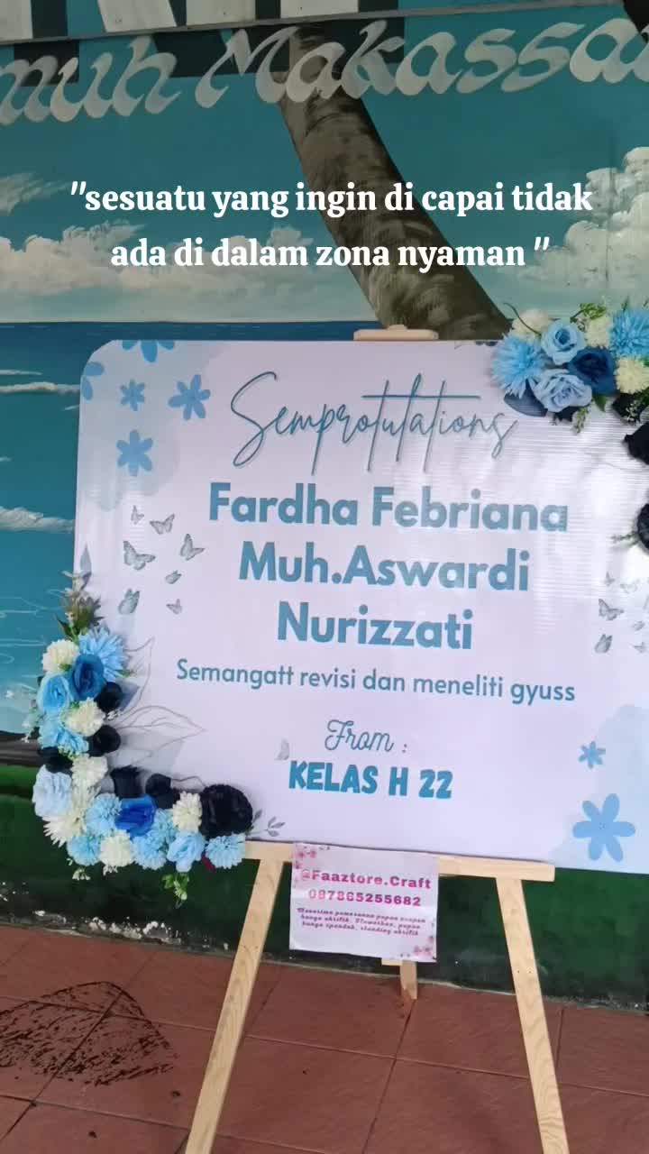 @Papan Bunga Akrilik Makassar🌹