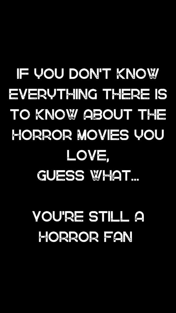 @The MF'n Horror Ninja