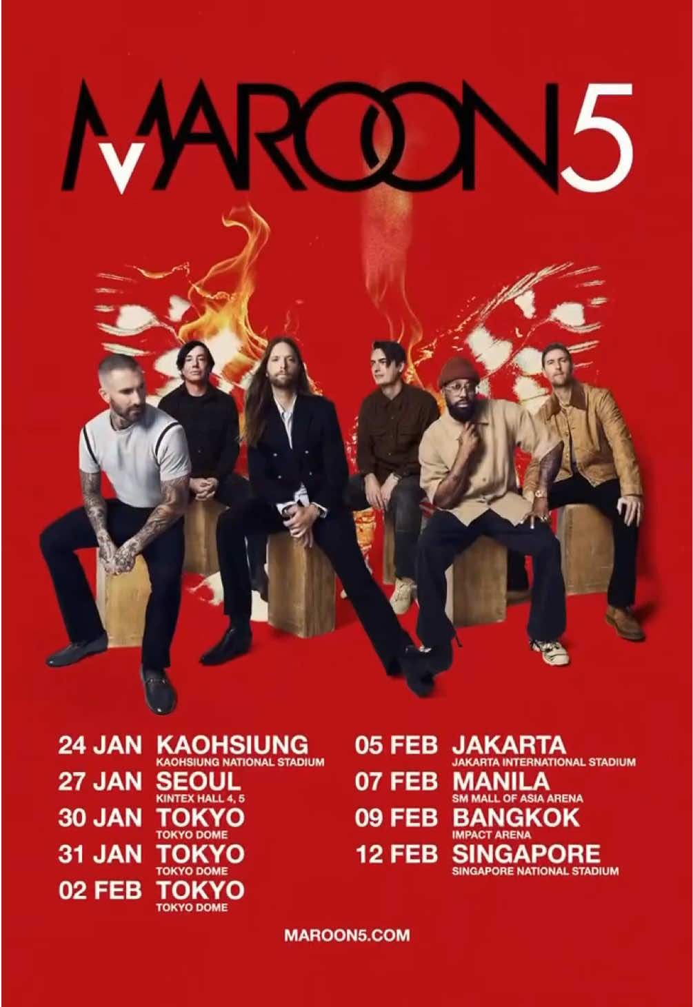 @Maroon 5